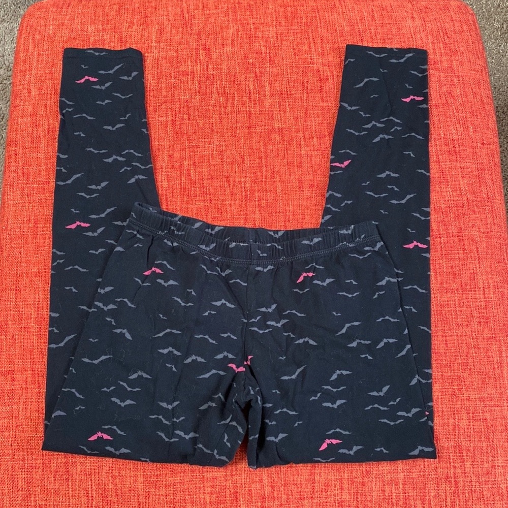 Y2K Spooky Halloween Black Bat Bats Leggings